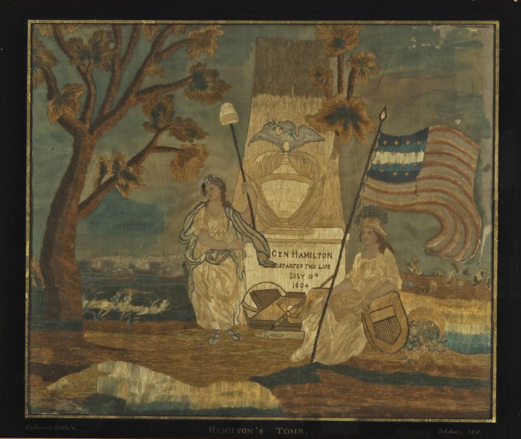 “Hamilton’s Tomb” by Catharine Tuttle Young, 1811