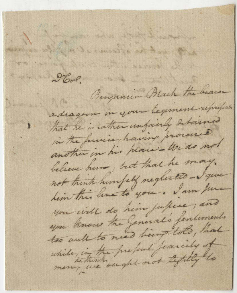 Alexander Hamilton to Stephen Moylan, April 21, 1779