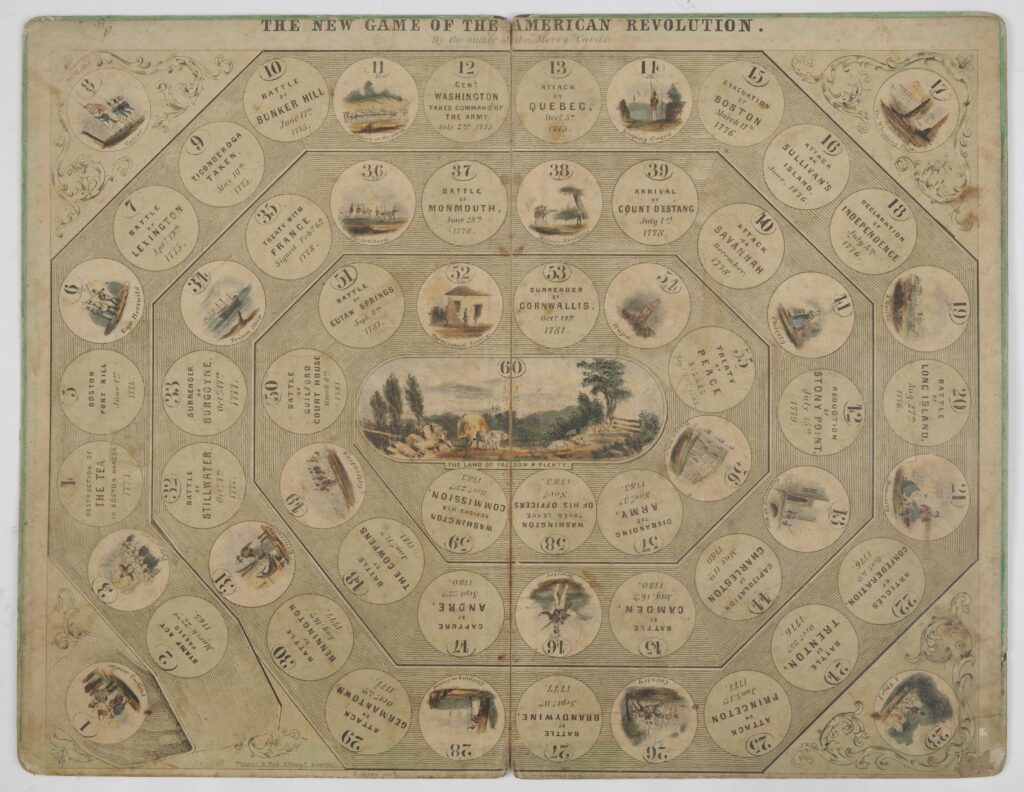 The New Game of the American Revolution, 1844