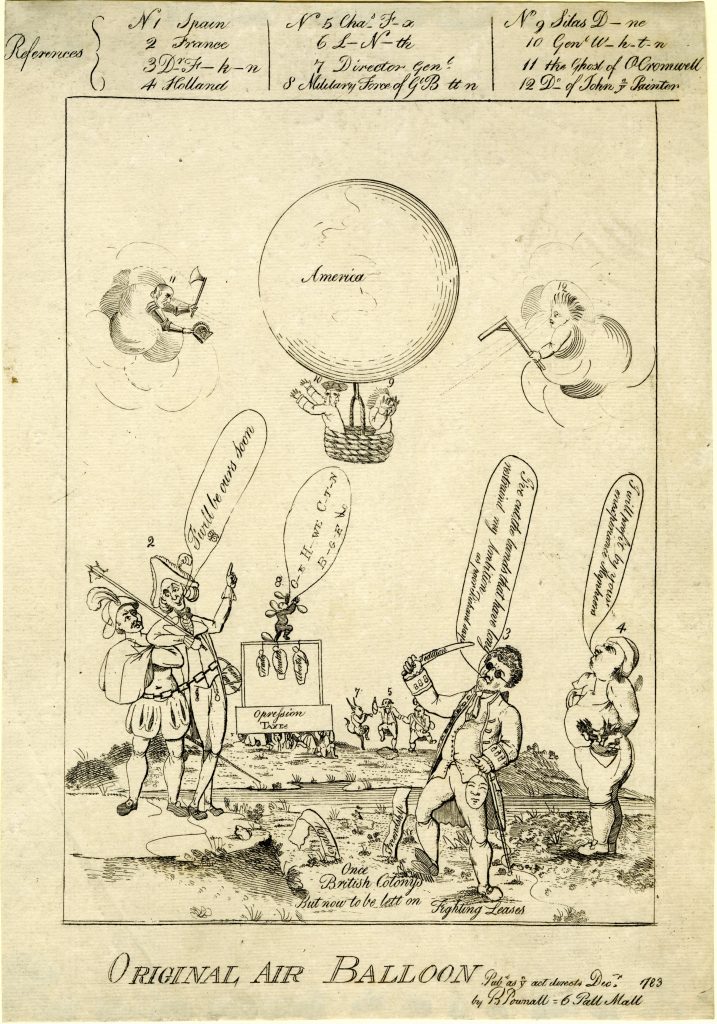 Original Air Balloon, London: B. Pownall, 1783