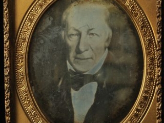 Click for a larger view. Daguerreotype of John Richard Watrous, American, Mid-19th century