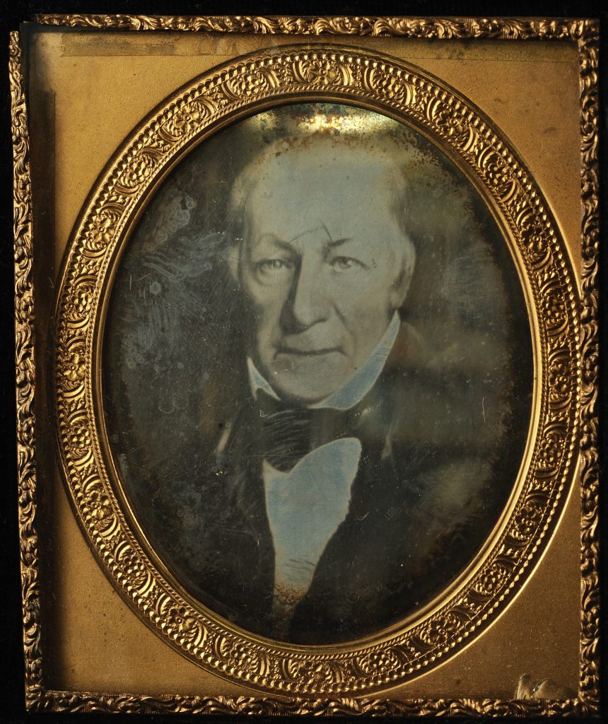 Click for a larger view. Daguerreotype of John Richard Watrous, American, Mid-19th century