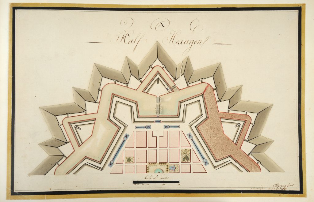 “A Half Hexagon,” Chomley Dering, 1783