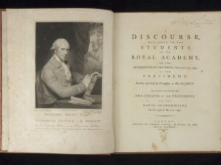 A Discourse, Delivered to the Students of the Royal Academy, Benjamin West, London: Printed by Thomas Cadell, 1793