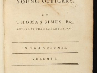 <em>The Military Guide for Young Officers</em> by Thomas Simes, 1776