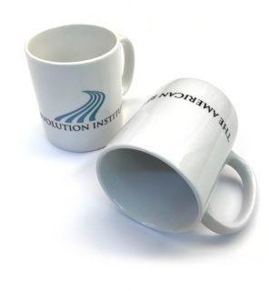 This mug is offered exclusively in the American Revolution Institute Shop.