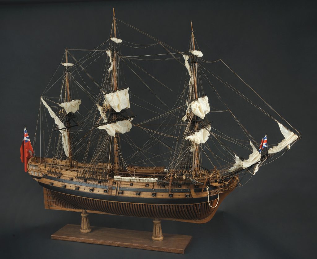 Model of HMS Roebuck, W. M. Brown, ca. 1834