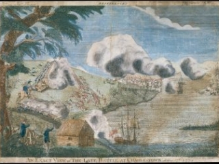 3 An Exact View of the Late Battle at Charlestown June 17th 1775 by Bernard Romans, 1775