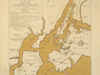 Attaque de l’armée des provinciaux dans Long Island du 27. aoust 1776, Georges-Louis Le Rouge, cartographer, London and Paris: Chez le Rouge, [1777]