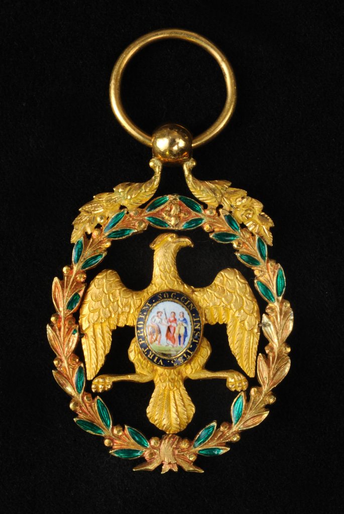 Replica Lafayette Society of the Cincinnati insignia, ca. 1830-1832