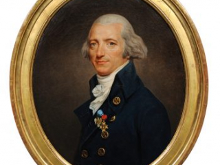 Gaultier de Murnan attributed to Joseph Boze ca. 1791-1796, framed