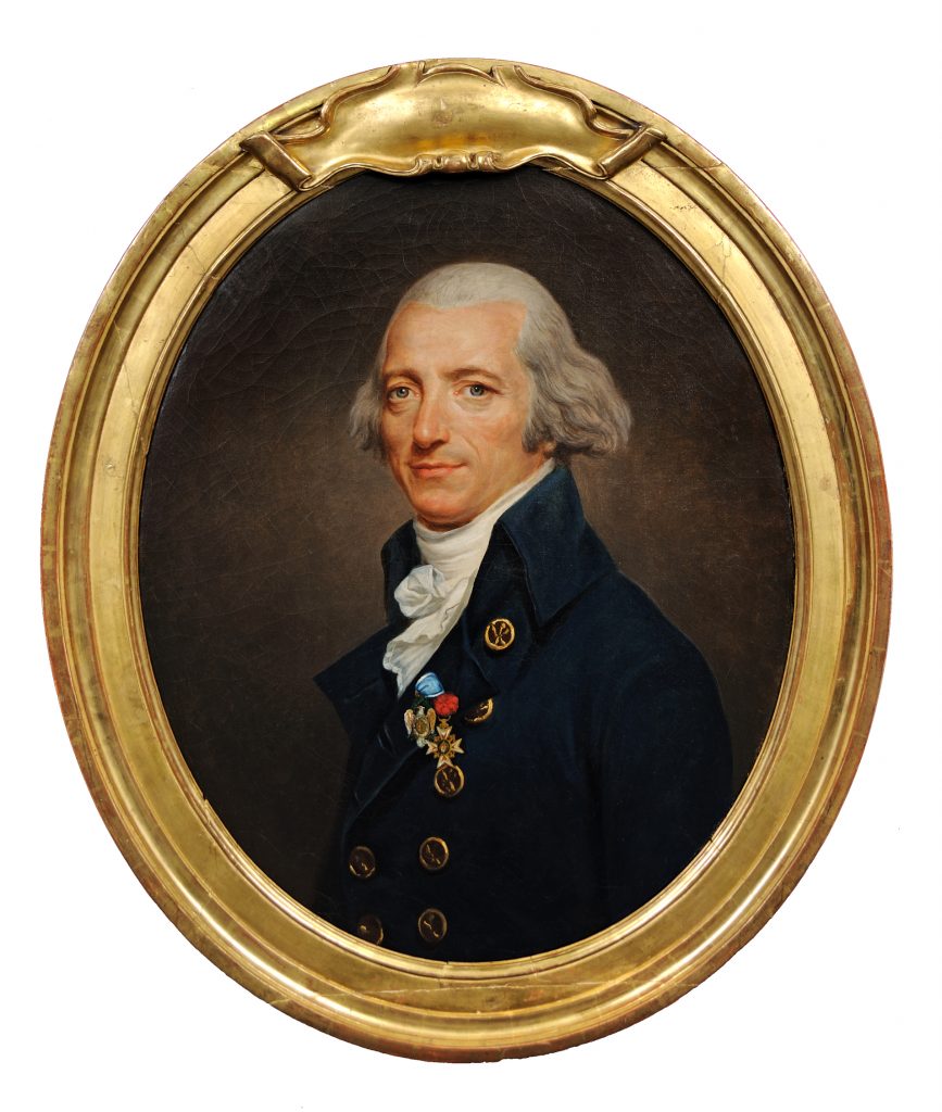 Gaultier de Murnan attributed to Joseph Boze ca. 1791-1796, framed