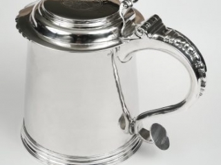 Tankard owned by Ennis Graham, ca. 1747-1763