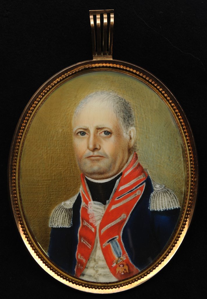 Jacob Kingsbury portrait miniature, ca. 1802-1804