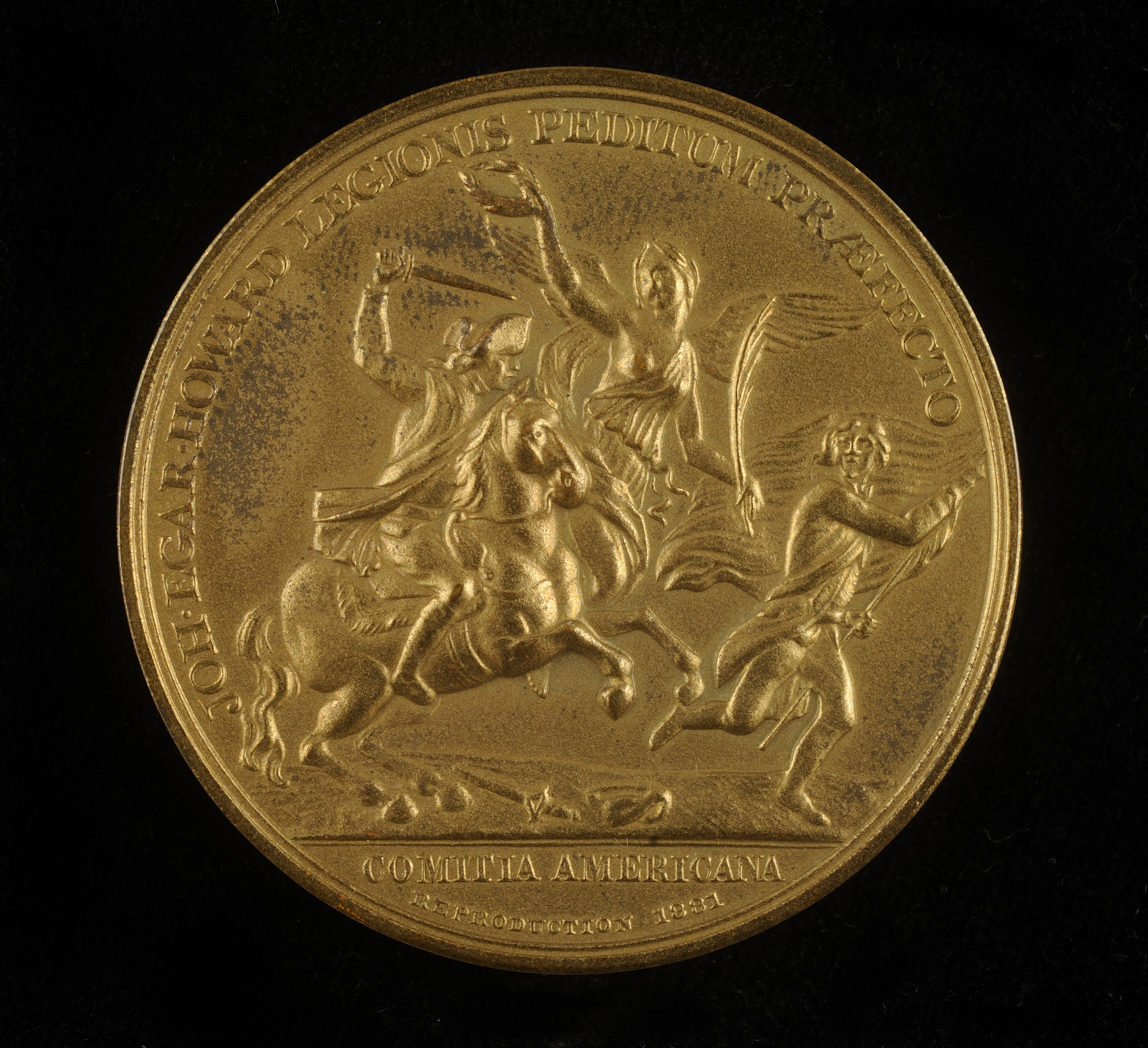 John Eager Howard at the Cowpens medal, 1881
