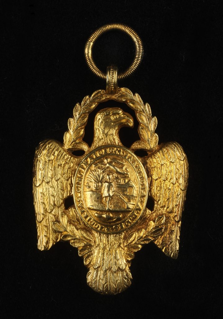 Rhode Island Society of the Cincinnati insignia, ca. 1821