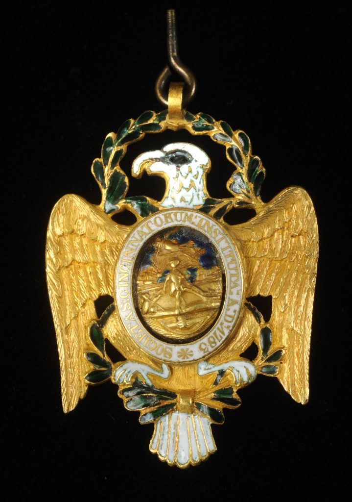 Anderson Society of the Cincinnati insignia, ca. 1790