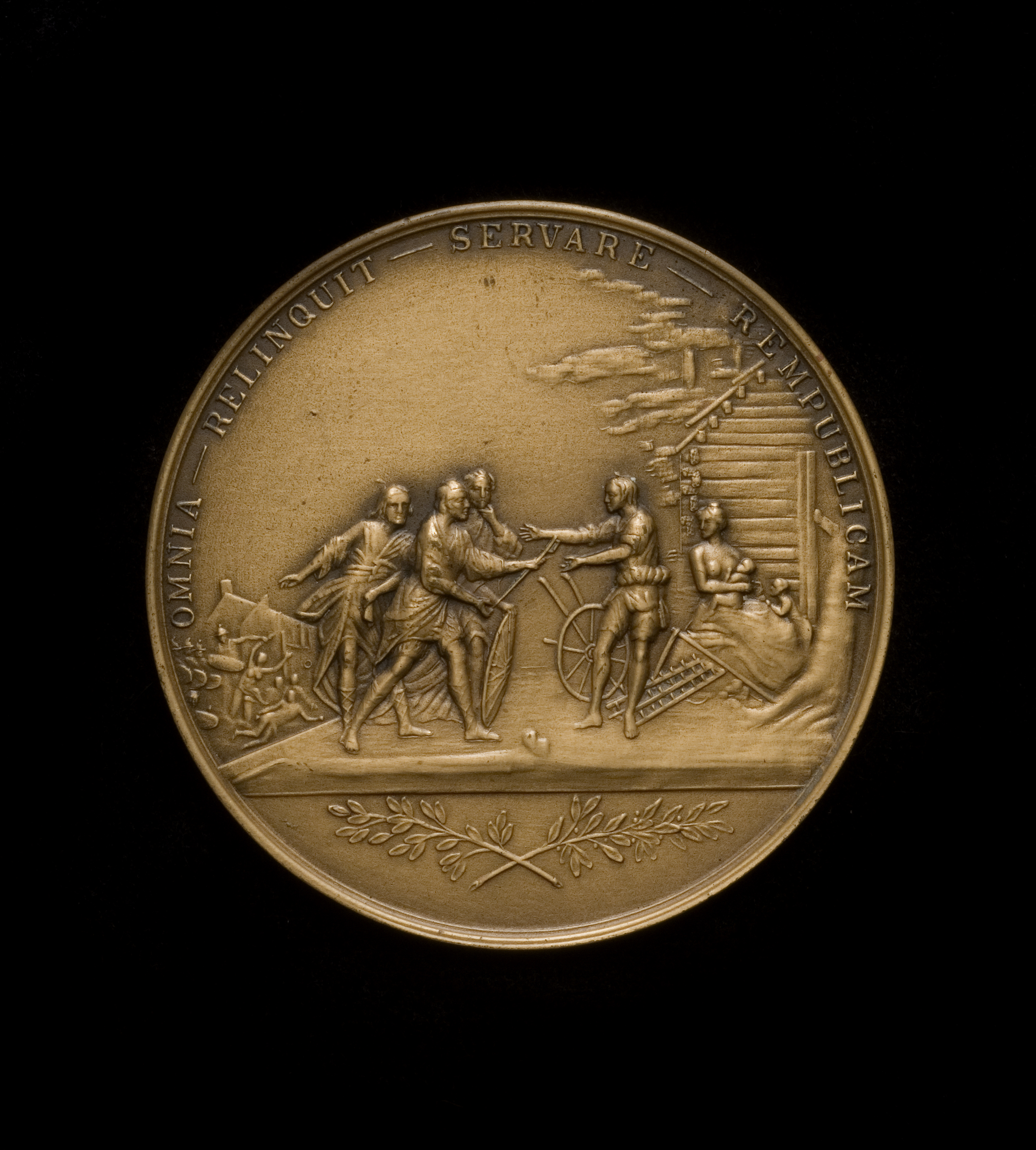 Society of the Cincinnati medal designed by L'Enfant, 1914