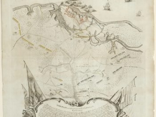 Plan of the Investment of York and Gloucester, Sebastian Bauman, cartographer , Philadelphia: Engraved and Printed by Robert Scot, 1782