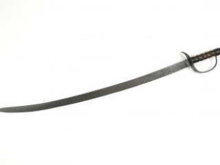 American horseman's saber made by Abraham Morrow, ca. 1776-1781