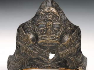 British musician cap plate