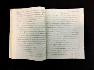 “Journal de la campagne des etats unis d’Amérique dépuis le 5 Juillet 1781 jusqu’au 12 Avril 1782” by Saint-Simon