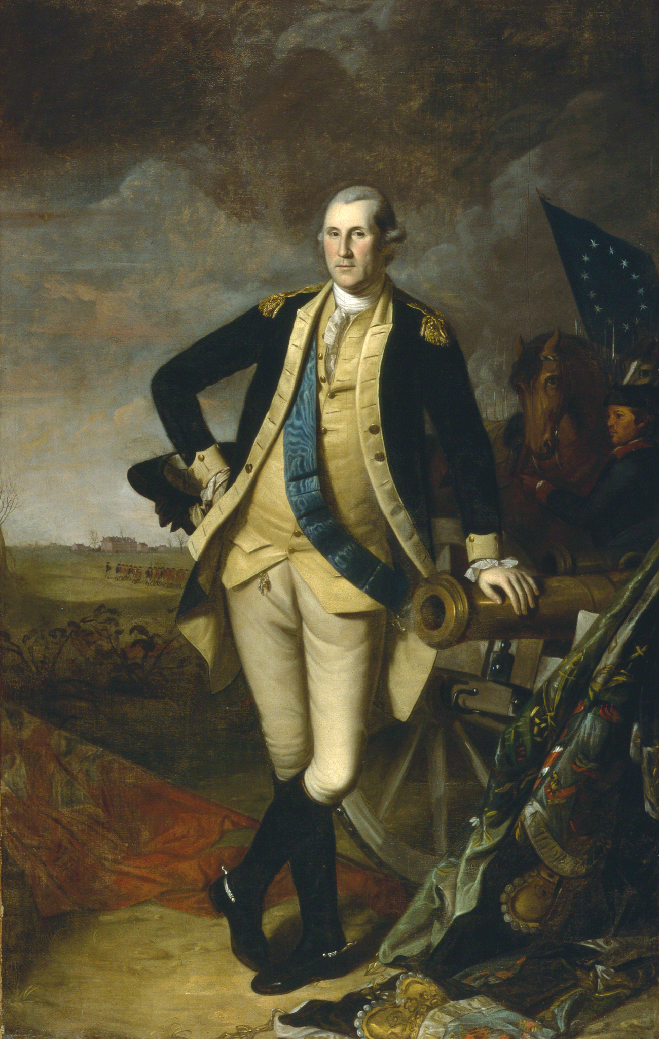 George Washington at Princeton by Charles Willson Peale, 1779