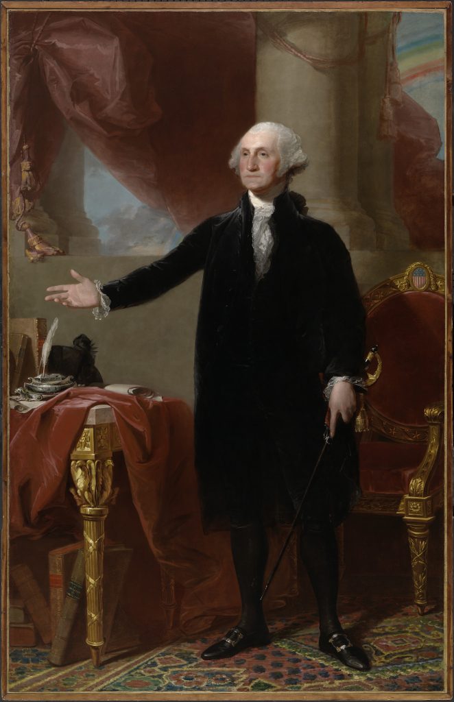 George Washington by Gilbert Stuart, 1796