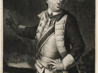 George Washington, Esqr. General and Commander in Chief of the Continental Army in America by C. Shepherd after Alexander Campbell, 1775