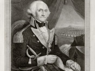 Click for a larger view. Washington, Sacred to Memory by John James Barralet (ca.1747-1815), revised from David Edwin (1776-1841) after Gilbert Stuart (1755-1828), 1800