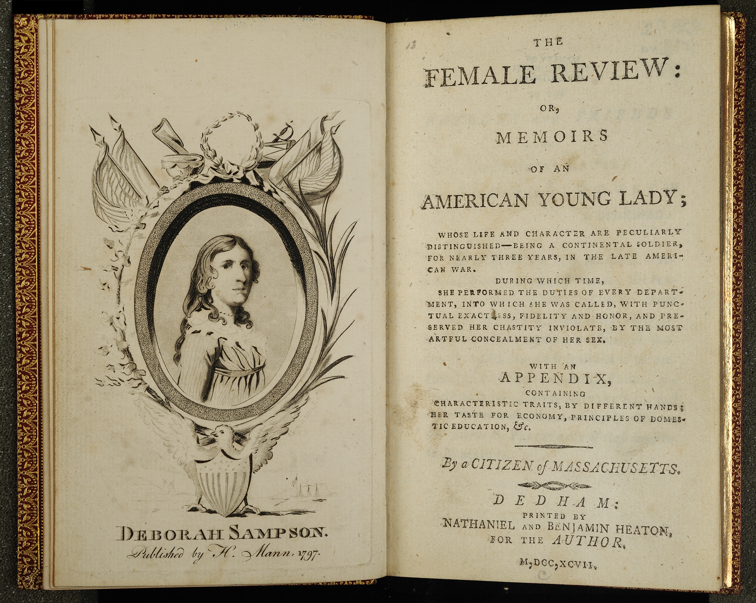 The Female Review: or, Memoirs of an American Young Lady, 1797