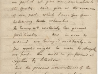 John Laurens to Nathanael Greene, March 20, 1782