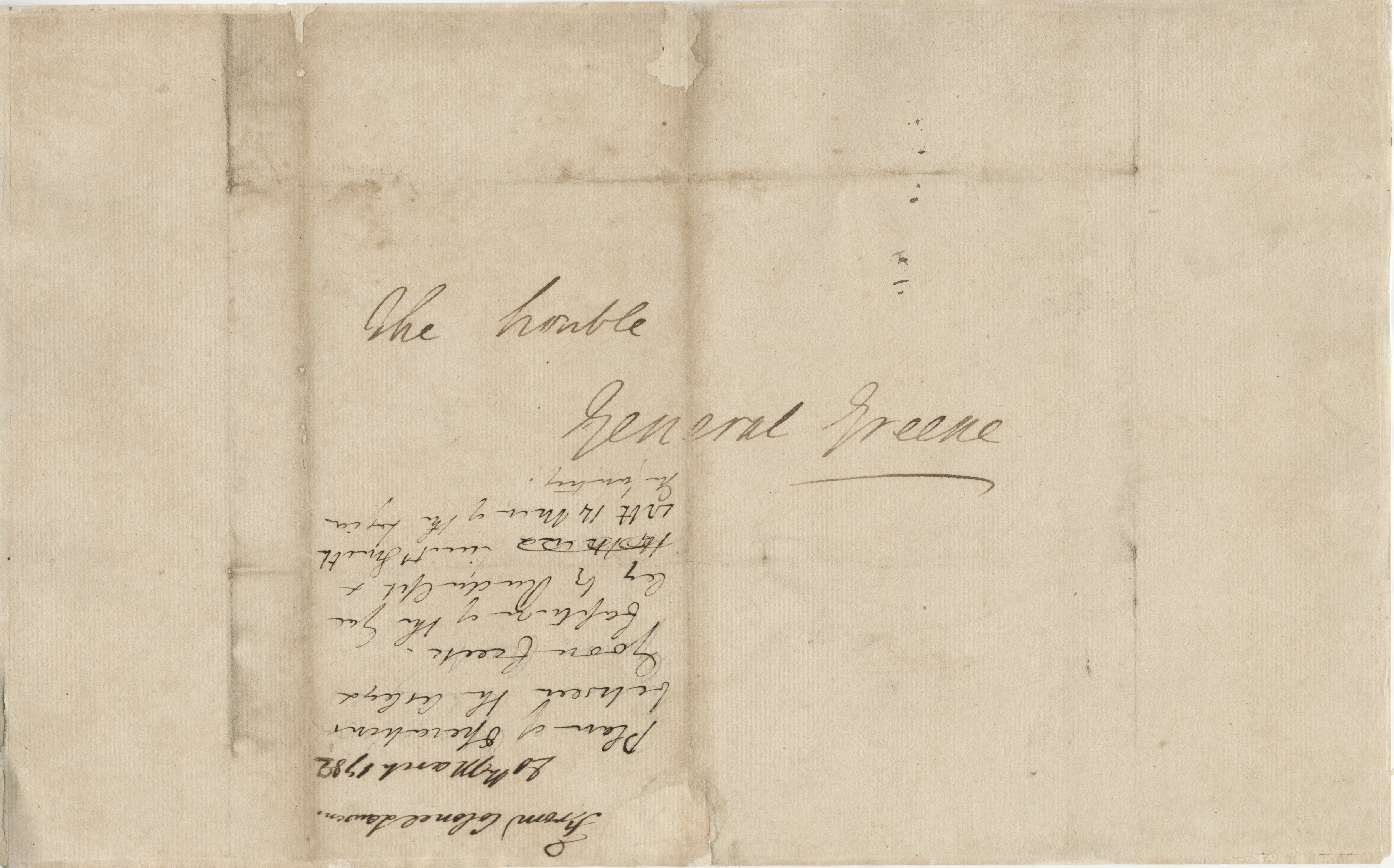 John Laurens to Nathanael Greene, March 20, 1782