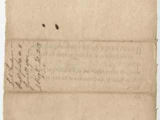 Receipt of Pay-Table-Committee, June 7, 1782