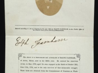 Photographic print of Ralph Farnham, 1860