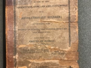 Narrative of Some of the Adventures, Dangers and Sufferings of a Revolutionary Soldier by Joseph Plumb Martin, 1830,