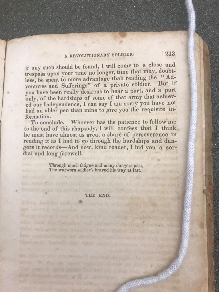 A Narrative of Some of the Adventures, Dangers and Sufferings of a Revolutionary Soldier, 1830