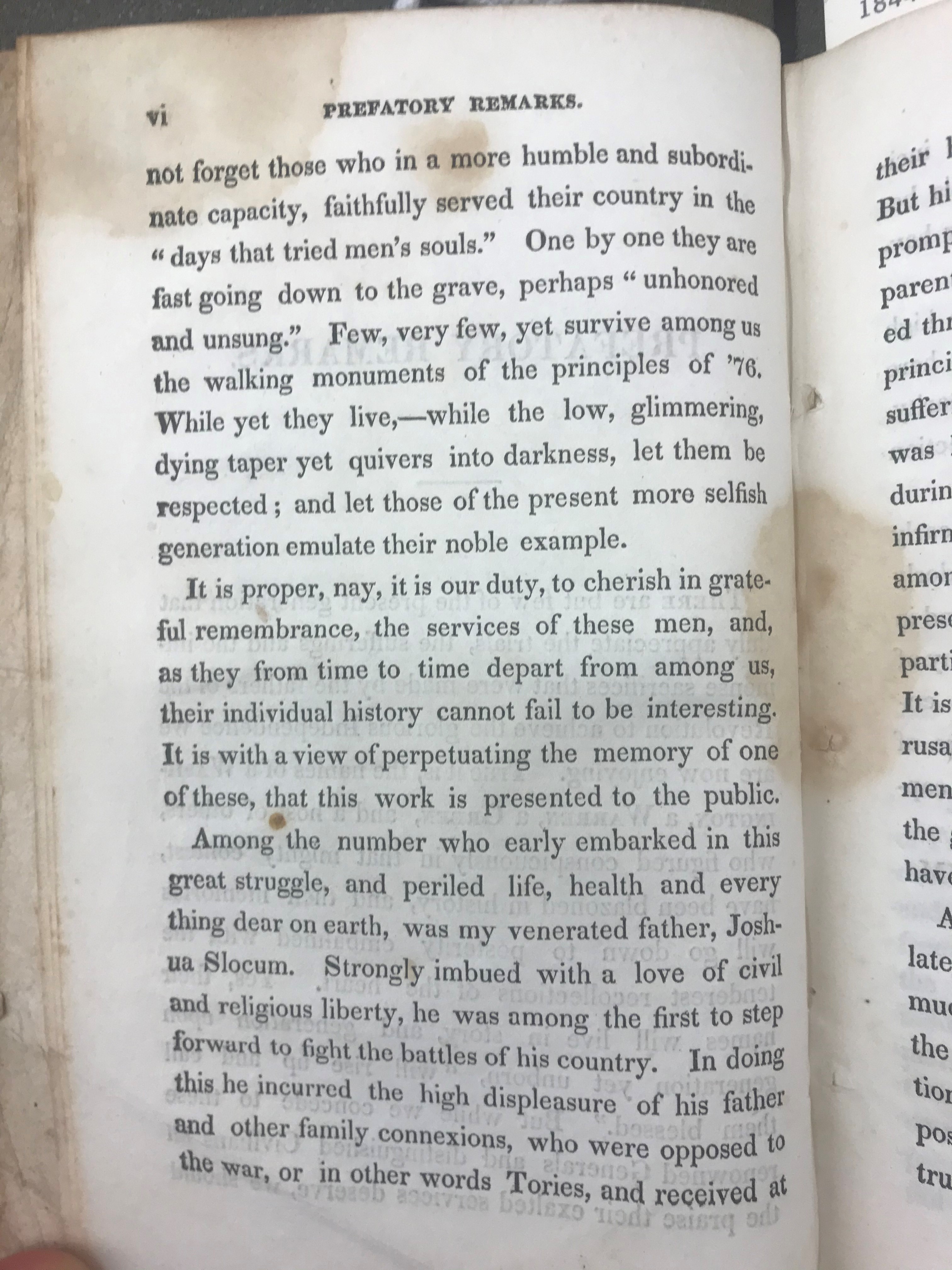 An Authentic Narrative of the Life of Joshua Slocum, 1844