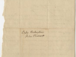 George Weedon to John Richards, June 14, 1781
