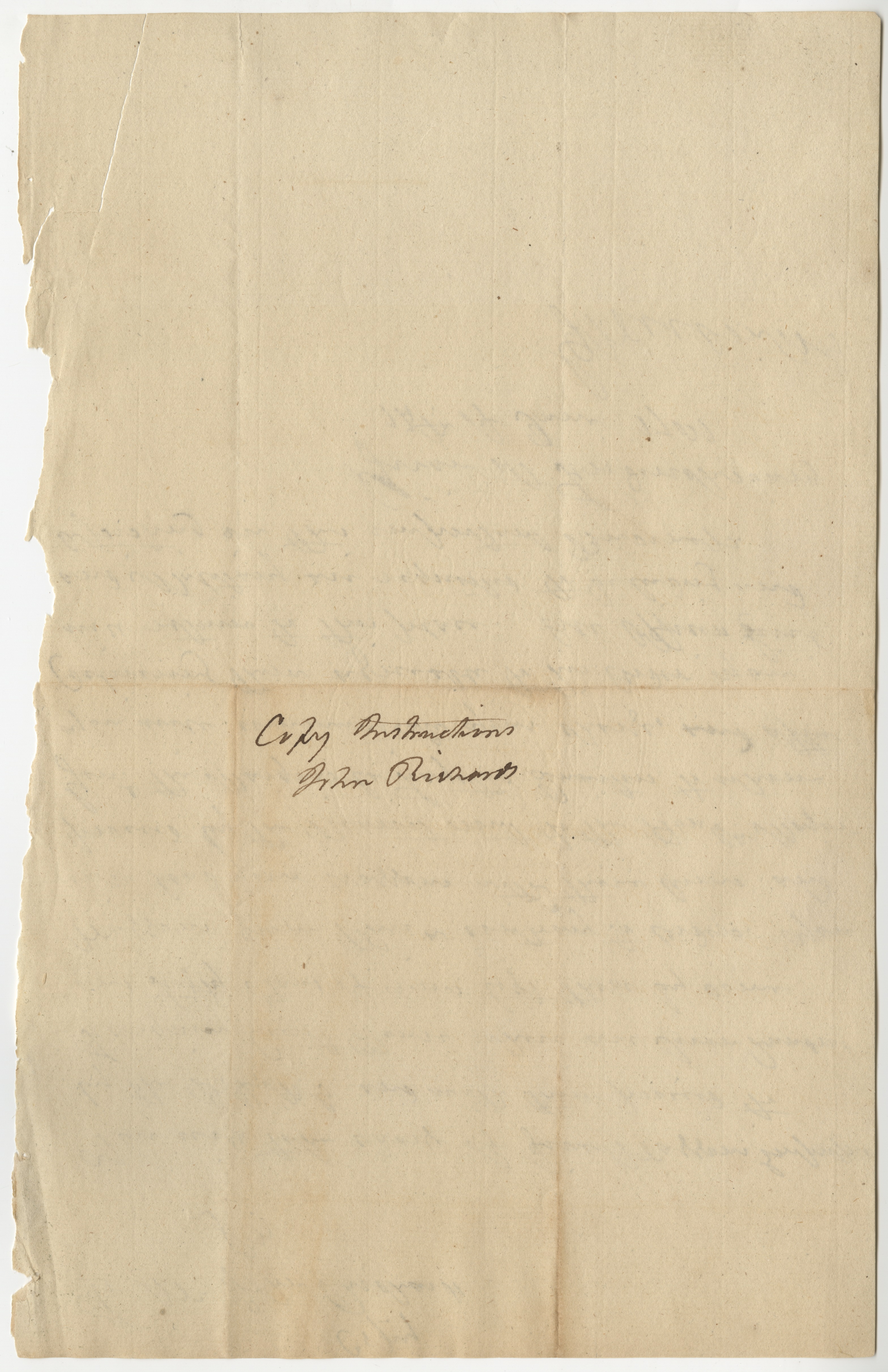 George Weedon to John Richards, June 14, 1781