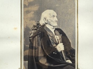Daniel Waldo pictured in The Last Men of the Revolution, 1864
