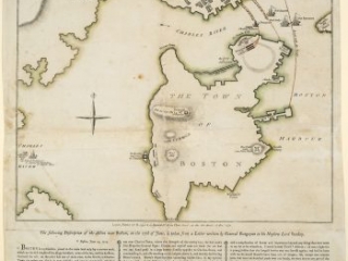 Click for a larger view. A Plan of the Battle, on Bunkers Hill Fought on the 17th of June 1775, 1775