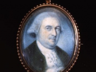 Click for a larger view. The Honorable Burwell Bassett by Charles Willson Peale, 1778