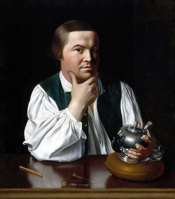 Paul Revere, portrayed here by John Singleton Copley, engraved the best known print of the Boston Massacre.