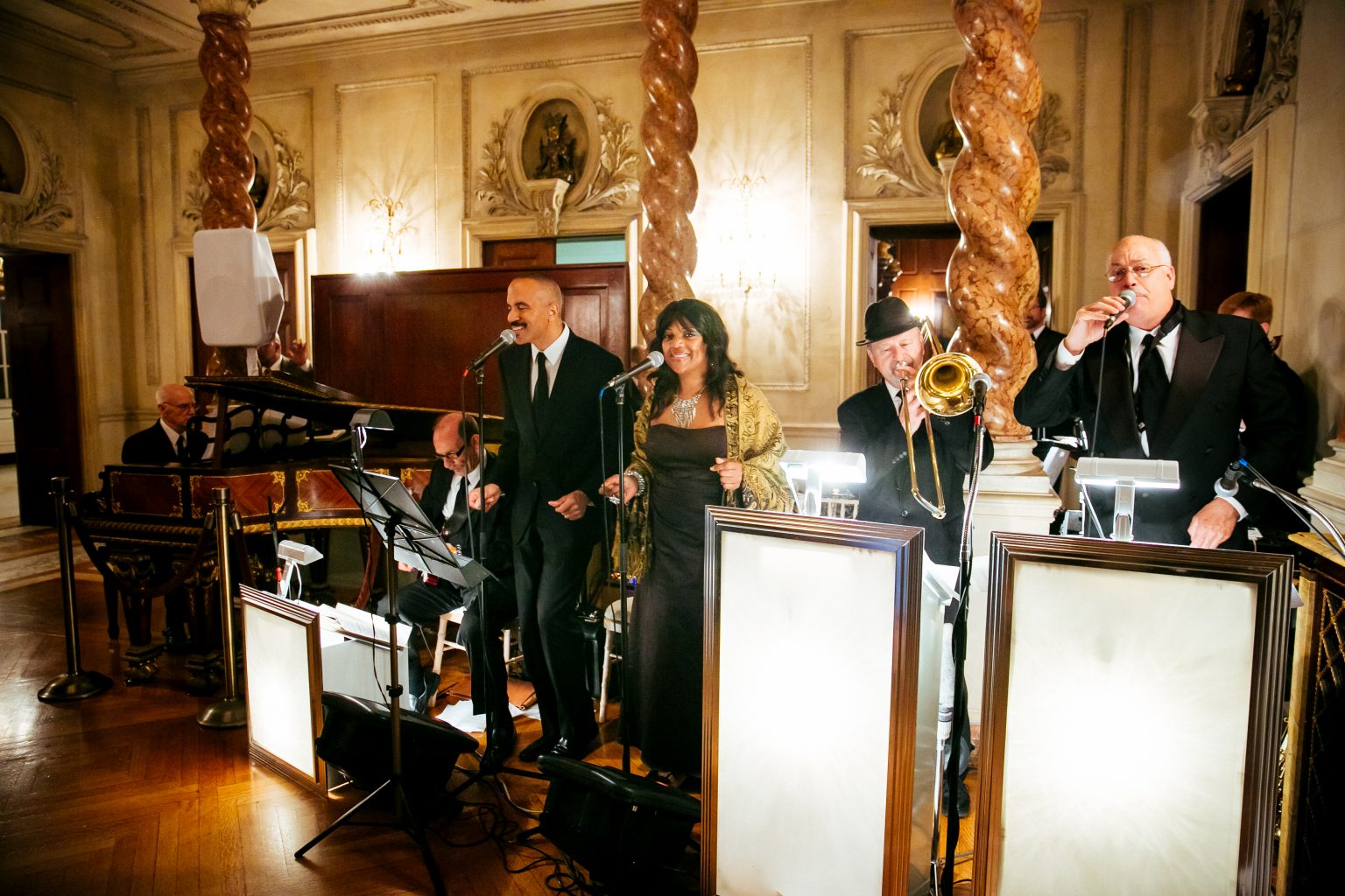 Band in the Ballroom. Photo by Nick Tettey.