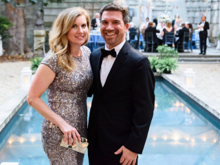 Cocktail hour in the garden.