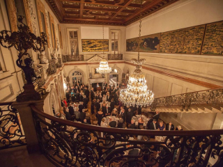 Dinner begins in the Ballroom. Photo by Philip Gerlach.