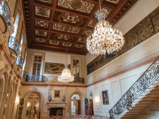Lecture setup in Ballroom.