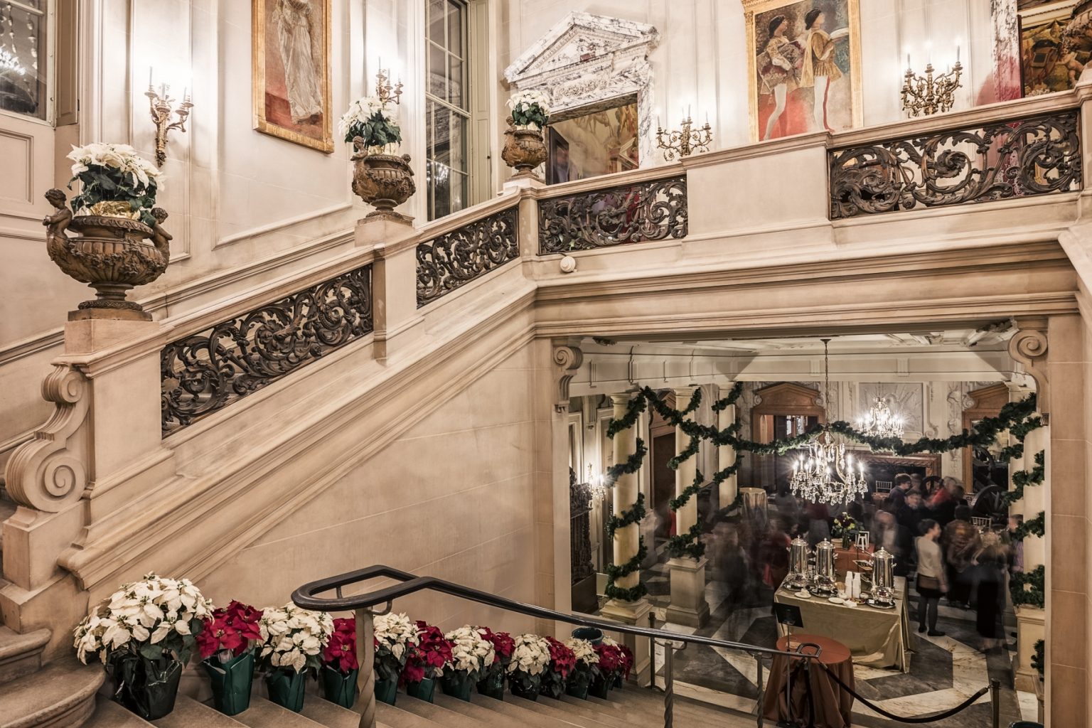 h2>Holiday reception in Great Stair Hall</h2>