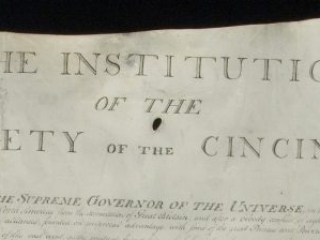 Society Institution, detail top center after 2007 conservation
